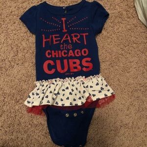 Cubs Tutu Onesie